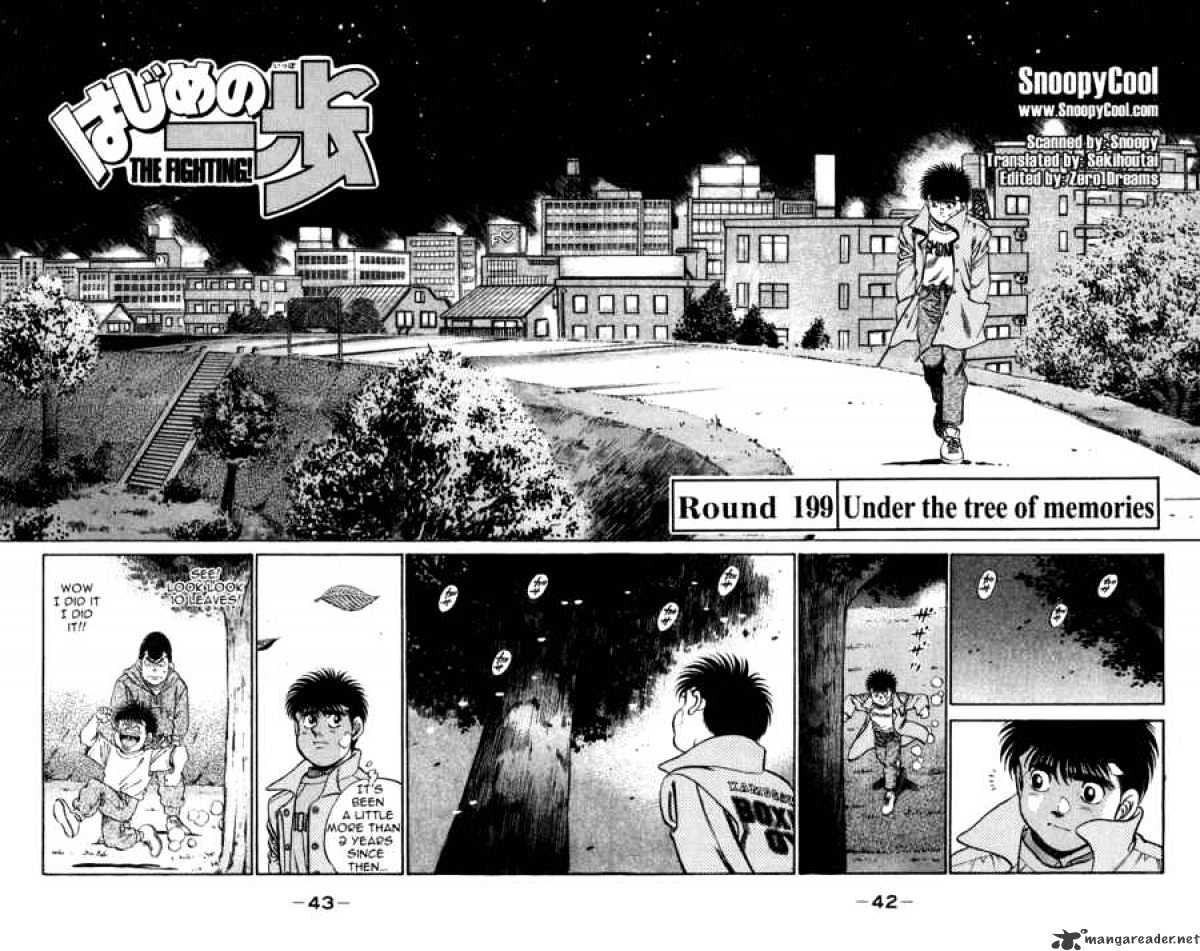 Hajime no Ippo: Fighting Spirit, Chapter 199 image 02
